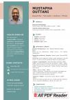 Curriculum de Mustapha outtani