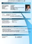 Curriculum de Jheison Espinoza