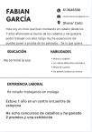 Curriculum de Fabian garcia mendoza
