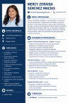 Curriculum de Mercy Sanchez