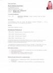 Curriculum de ROCIO JIMENEZ FERNANDEZ
