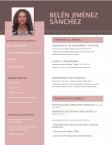 Curriculum de Belen Jimenez Sanchez